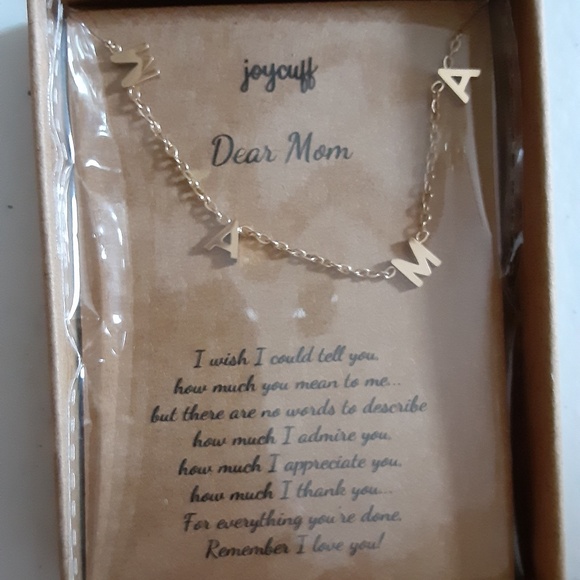 MAMA  Gold Necklace - Picture 1 of 3